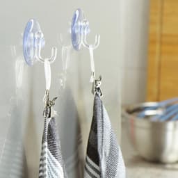 50 handdoekhouderclips voor badkamer en keuken - kleurrijke kunststof en metaal clips voor handdoeken en pannenlappen — thumbnail 2