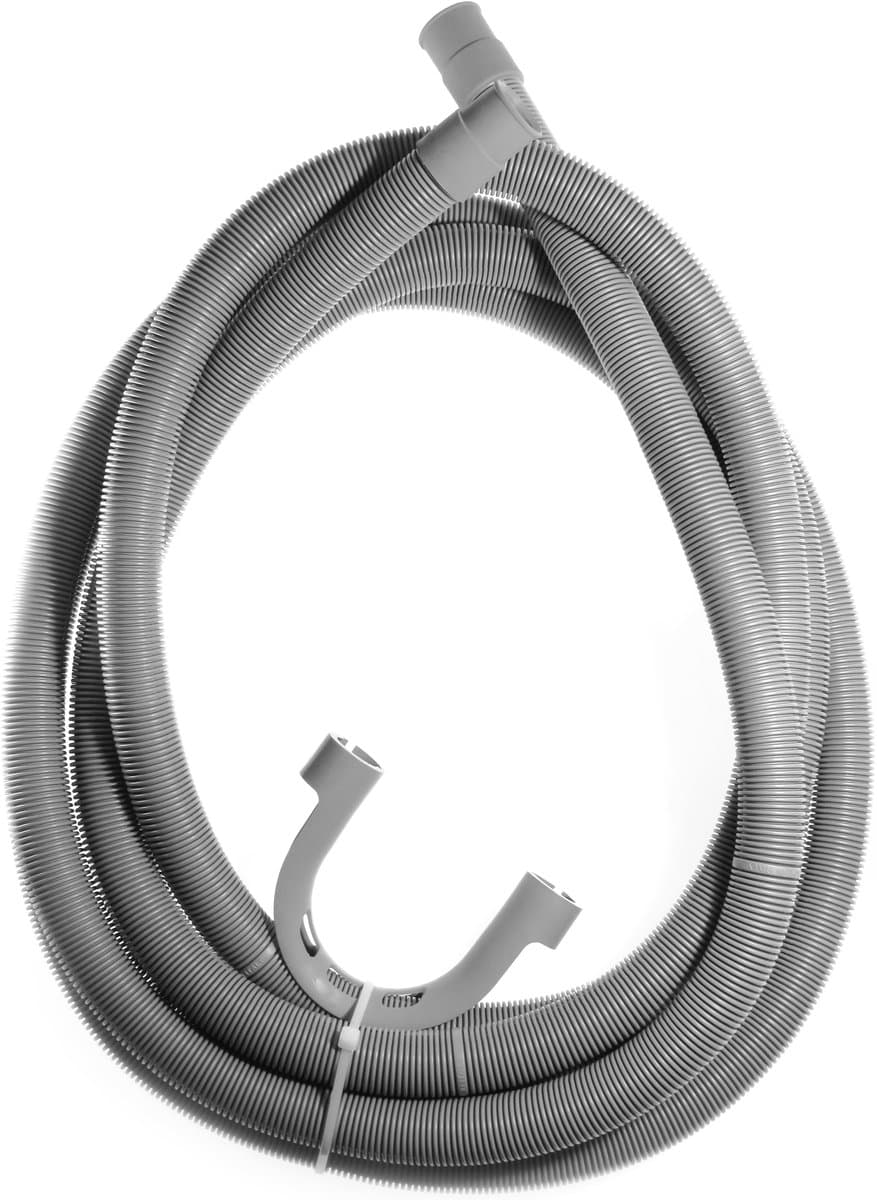 Dparts afvoerslang 5m - 19x22mm - voor wasmachine en vaatwasser - inclusief bocht - afvoer waterslang - 500cm - 5 meter — afbeelding 1