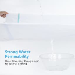 Waszakken XXL 90 x 110 cm - Ideaal voor Beddengoed, Kleding en Delicate Was — thumbnail 5