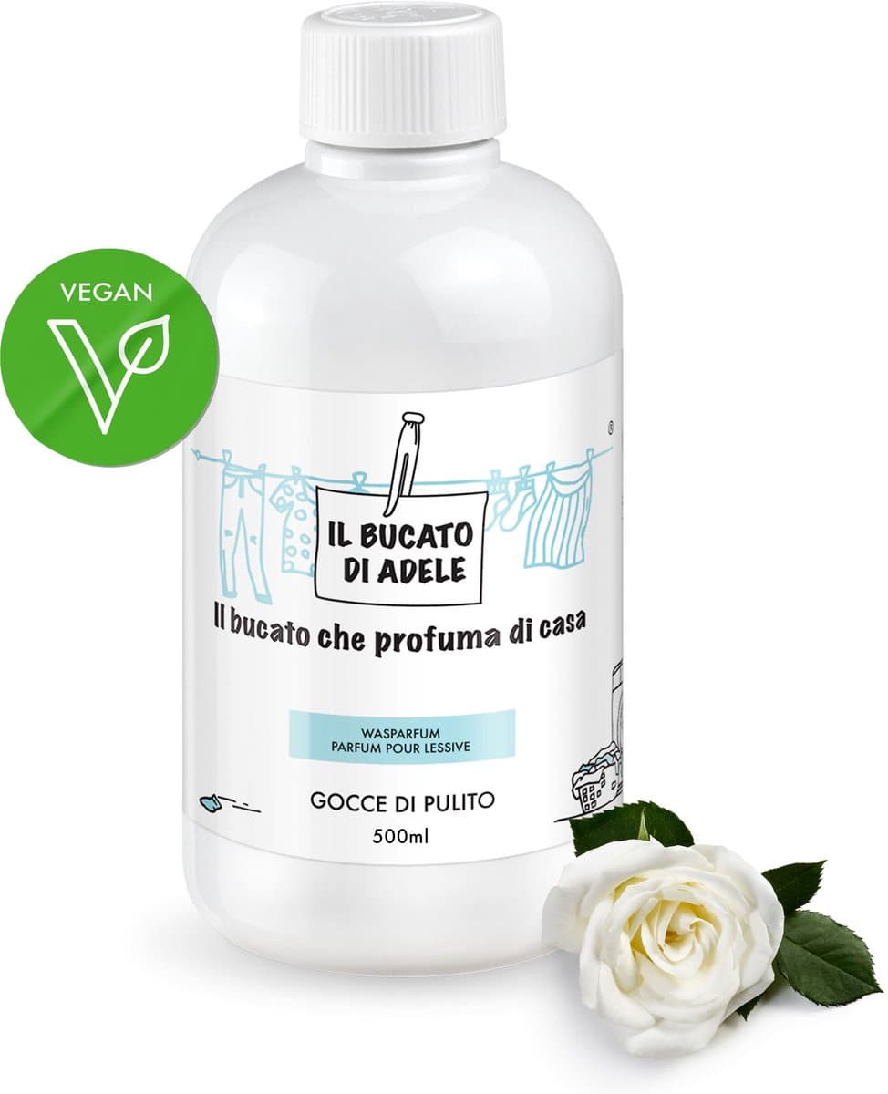 Il Bucato di Adele Wasparfum - Italiaanse Was Parfum - Schone Druppels 500ml — afbeelding 1