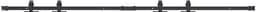vidaXL - Ophangset - voor - schuifdeur - 183 - cm - koolstofstaal — thumbnail 1