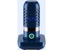 Groente- En Fruitwasmachine Draagbaar - Draadloos En Desinfecterend Voor Huishoudens – Donkerblauw