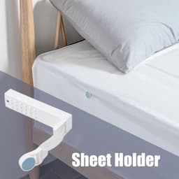 Dekbedclips - Hoekbevestiging voor bedlakens - set van 4 beddengoedklemmen - voor bedlakens/bevestigingsriemen voor bedlakens ter bescherming van de matras、veilige grijpers voor bankkussensv — thumbnail 4