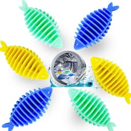 Famanu 6 stuks drogerballen voor wasdroger, visdrogerballen, wasballen voor donsjassen — thumbnail 1