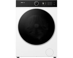 Hisense WD5I8043BWF Was-droogcombinatie – 8 kg wassen / 5 kg drogen – 1400 toeren – Slimline 47 cm – Energieklasse A(-30%) – iPlay Display – Wash & Dry 49 min – Stoomfunctie – WiFi – Trommelverlichting - Connectlife App — afbeelding 1