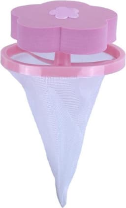 Wasmachine filter - Wasmachine reiniger - Wasmachine vuilreiniger - Wasmachine cleaner - Roze - Herbruikbaar - Wasfilter - Schoonmaakmiddel - Vuil verwijderen - Drijvend vangnet - Haarvanger - Haar vanger - Ontstopper - Thuis innovatie - Vangnet — thumbnail 4