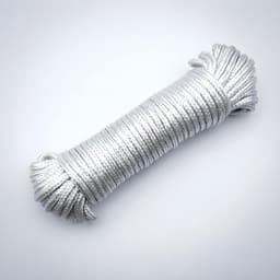 Waslijn, 10 m, 3 mm, robuust, voor buiten, vervormt niet, waterdicht, ideaal voor het ophangen van kleding, camping en thuis — thumbnail 1