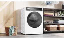 Bosch Serie 8 WRB247C40 - Vrijstaand - Voorbelading - Warmtepomp - Wit - Touch - Rechts - DE display — thumbnail 4