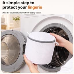 Waszakken voor wasmachine, wasnet, beha-set, 16 x 18 cm — thumbnail 2