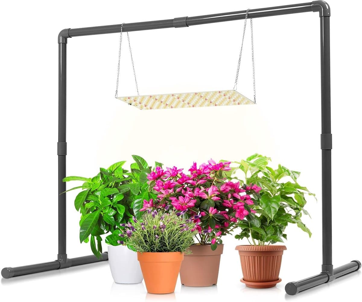 Plantenlicht voor kamerplanten, uv-IR volledig spectrum plantenlamp led 200 W, groeilamp led 208 leds, groeilamp voor planten — afbeelding 1
