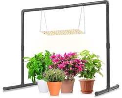 Plantenlicht voor kamerplanten, uv-IR volledig spectrum plantenlamp led 200 W, groeilamp led 208 leds, groeilamp voor planten
