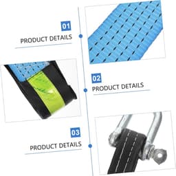 1set Auto Trekband Reflecterende Emergency Rope Zware Duurzame Touw Voor Voertuigen Noodgevallen Geschikt Voor Slepen Bij Pech Blikschade of Vervoer — thumbnail 4