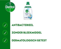 Dettol Antibacterieel Wasmiddeltoevoeging – Wasgoed Desinfectiemiddel – Fris – 2 x 2,5 L — thumbnail 3