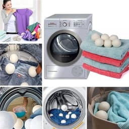 Drogerballen, drogerballen van natuurlijke wol, drogerballen voor de wasdroger, set van 12, droogballen van 100% pure - ShopVlot — thumbnail 5