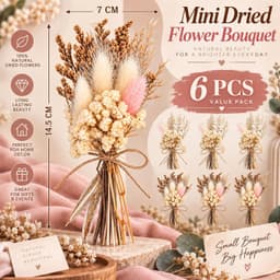 Gedroogde bloemen, boho-gedroogde bloemen — thumbnail 5