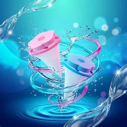 Huisdierhaarverwijderaar voor de wasmachine, drijvende pluizenfilter, verwijderaar van honden- en kattenhaar voor de was, kegelvormige pluizenfilterzakjes voor de wasmachine, haarvanger, blauw/roze, 6 stuks — thumbnail 4
