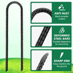 Set van 6 Heavy Duty Grondankers voor Trampolines en Tenten — thumbnail 3