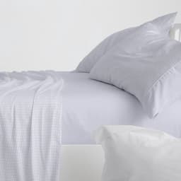 Blanco Beddengoedset, 180 cm breed bed (+ beschikbare maten), design 540, loodblauw (180 x 190/200 cm) — thumbnail 2