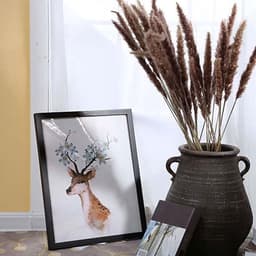 Gedroogde Bloemen, Pampas Gras DIY Handgemaakte Valentijnsdag Bruiloft Woondecoratie Boeket Pampas Grass (Color : Red) — thumbnail 5