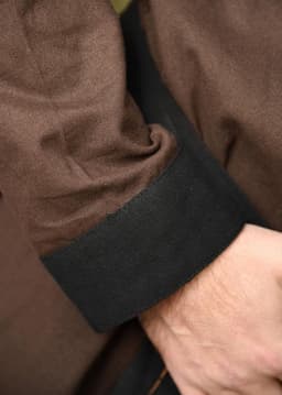 Middeleeuwse tuniek Bent met afneembare mouwen - middeleeuwse kleding - Viking - LARP - hemd - kostuum - katoen — thumbnail 3
