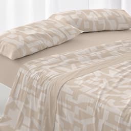 Blanco Beddengoedset, bed van 90 cm (+ beschikbare maten), design 141, kleur (90 x 190/200 cm) — thumbnail 2