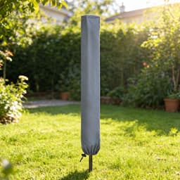 VHV - Wasmolen beschermhoes - 600D afdekking waterdicht 180 x 18 x 18 cm - Hoes met ritssluiting voor Leifheit, Brabantia en Vileda droogmolens — thumbnail 5
