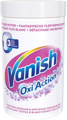 2 x Vanish Oxi Action - Vlekkenverwijderaar Poeder - Zonder Bleek - Witte Was - 1.5 Kg - Vlekkenverwijderaar - Waspoeder - Witte Was - Wasmiddel - Vlekken Verwijderen — thumbnail 2