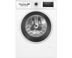 Bosch WAN2827TNL - Serie 4 - Wasmachine met stoom - 9 KG - 1400 rpm - Energielabel A - Iron Assist: vermindert kreukels tot 50% - Stil - Bespaar water met ActiveWater Plus - SpeedPerfect: tot 65% sneller wassen