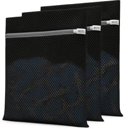 BOTC Waszakken - Wasnetten - Set van 3 - 30x40cm - Bescherm je Wasgoed en Wasmachine - Zwart — thumbnail 1