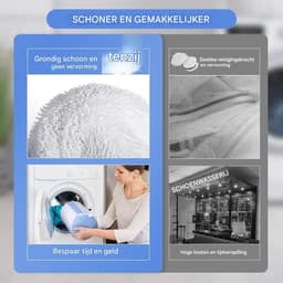 EXCITAT 2-pack - Schoenpoetszak - Wasmachine - Allround Reiniging - Waszak - Schoenen met verborgen rits - Sneakerreinigingsnet - Wasmachine- en drogerbestendig — thumbnail 4