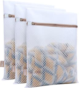 Pure Laundry Club Waszakken - Set van 3 Stuks – Medium (30x40 cm) - Waszakjes met Auto-Lock Rits & Beschermflap - Supersterk Anti-Scheur Mesh Wasnet - Waszakken voor Wasgoed (Sokken, Lingerie & T-Shirts) — thumbnail 1