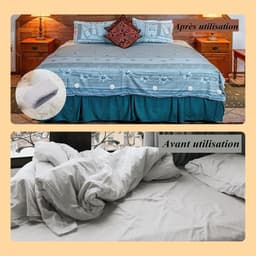 9 stuks Dekbedpinnen - Bed Sheet Holders - Quilt Clips - Dekbedovertrek Clips - Attachment Comforter - Quilt Fixing Clips - Om rommelige lakens te organiseren — thumbnail 3