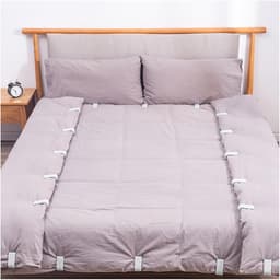 9 stuks Dekbedpinnen - Bed Sheet Holders - Quilt Clips - Dekbedovertrek Clips - Attachment Comforter - Quilt Fixing Clips - Om rommelige lakens te organiseren — thumbnail 4