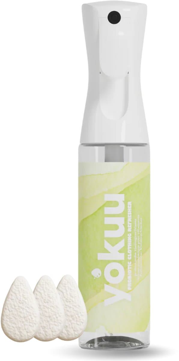 YOKUU - Probiotische Textielverfrisser - 1 Fles + 3 Pearls - Sunny Meadow - Vrij van Schadelijke Chemicaliën — afbeelding 1