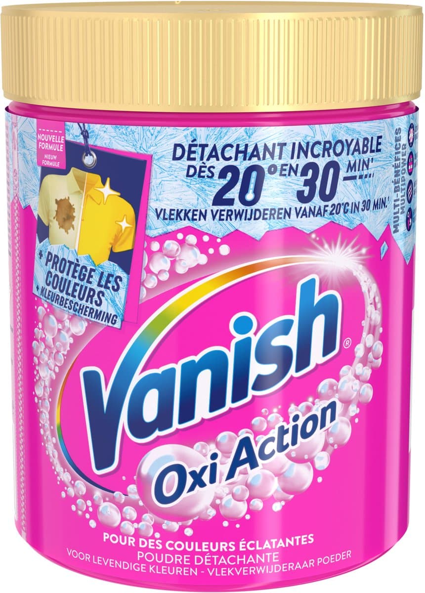 Vanish Oxi Action Wasbooster Poeder - Vlekverwijderaar Voor Gekleurde Was - 940g — afbeelding 1