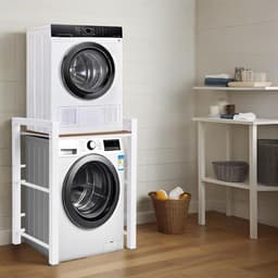 Stapelkast 3-in-1 voor wasmachine en droger met verstelbare hoogte en draagvermogen tot 300 kg — thumbnail 3