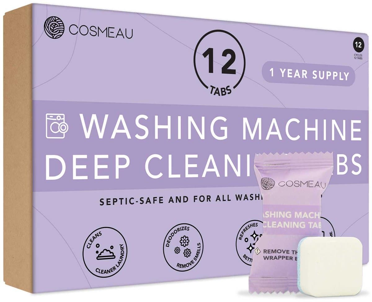 Cosmeau - Wasmachine Diepreinigingstabletten - 12 stuk — afbeelding 1