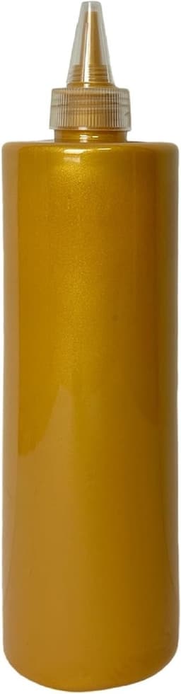 Südor Textielverf 500 ml, goud.Wasbestendige textielverf voor lichte stoffen. Wasmachinebestendig, wasbestendig. Fixatie door strijken — thumbnail 2