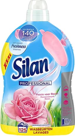 Silan Wasverzachter - Professional - Passie Voor Rozen - Zijdezachte Was - Langer Stralende Kleding - Langdurige Frisheid - 125 Wasbeurten — thumbnail 1