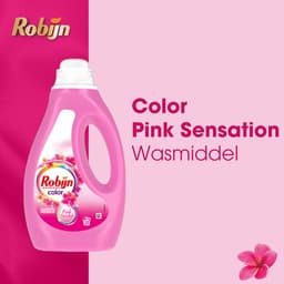 Robijn - Vloeibaar Wasmiddel - Color Pink Sensation - 4 flessen - 80 wasbeurten - Voordeelverpakking — thumbnail 3
