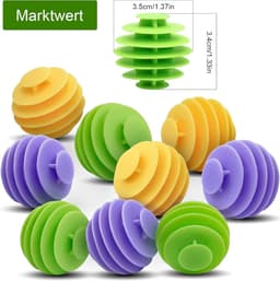 Wasballen voor Donsjacks - 6 stuks - Rubber — thumbnail 5