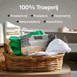 My Little Laundry Wasstrips - 120 Wasbeurten - Ongeparfumeerd - Wasmiddel Wasvellen Wasdoekjes Wasmiddeldoekjes Detergent Sheets Laundry Strips — thumbnail 4