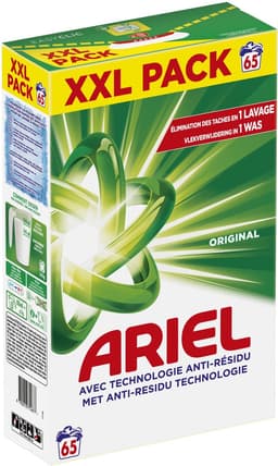 Ariel Snel Oplosbaar Waspoeder - Original - 65 Wasbeurten - 3.575kg — thumbnail 2