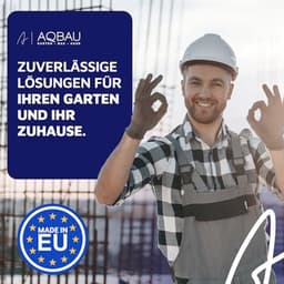 Aqbau® Set van 10 grondhulzen, paaldragers om in te slaan, L inslaghuls, thermisch verzinkt, bodemhulzen voor houten palen, inslaghuls l vorm 60 x 600 mm — thumbnail 1