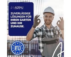 Aqbau® Set van 10 grondhulzen, paaldragers om in te slaan, L inslaghuls, thermisch verzinkt, bodemhulzen voor houten palen, inslaghuls l vorm 60 x 600 mm
