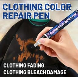 Zwarte Kleding Reparatiestift Textielstift Stift – Corrigeert Chloorvlekken, Verkleuring & Slijtage – Sneldrogend — thumbnail 5