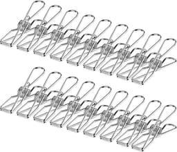 Roestvrijstalen Wasknijpers - 48 Stuks, 6 cm - Multifunctioneel en Robuust — thumbnail 3