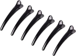 6 Stuks Professionele Kappersklemmen voor Dik en Fijn Haar — thumbnail 1