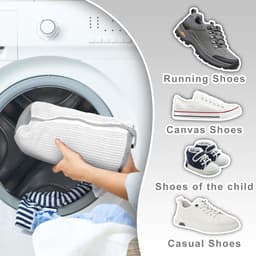 Herbruikbare Waszak voor Schoenen - Wasnet voor Wasmachine - Sneakers Wassen — thumbnail 2