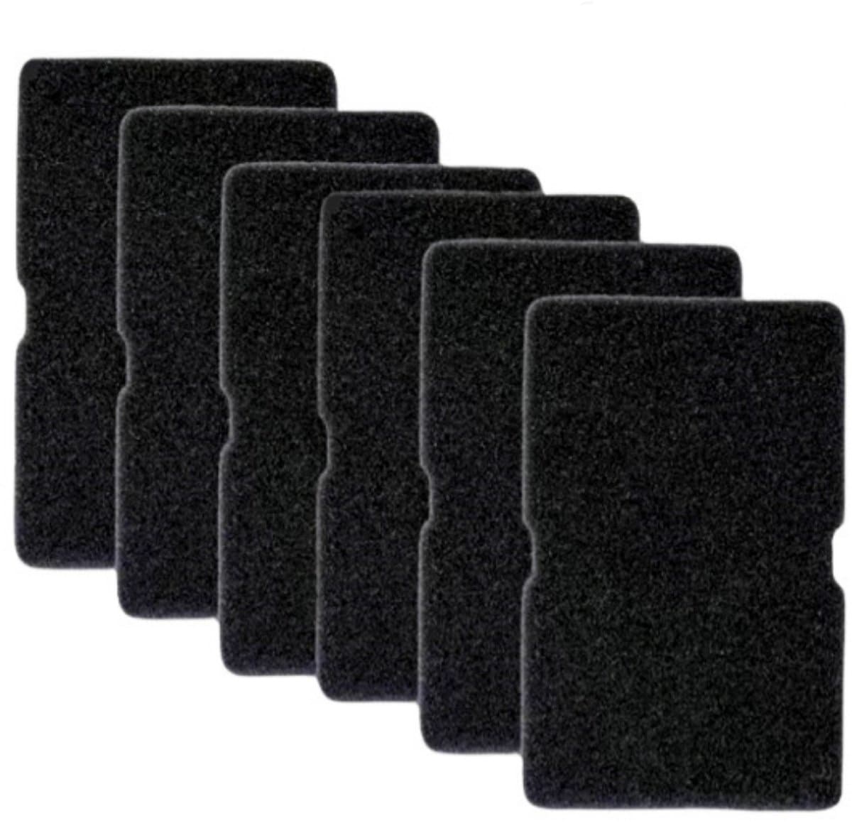 6 stuks - Wasdroger filter - Spons filter - Filter voor droger - Geschikt voor Beko droger filter 2964840200 2964840100 - Vervanging voor Blomberg Grundig Droger verdamper schuim filter - 245*155mm — afbeelding 1